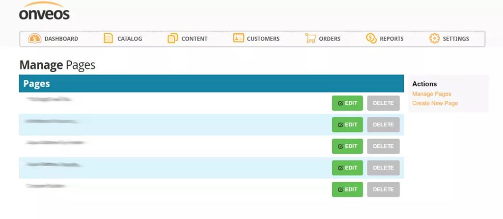 Catalog Management Features Catalog Management Features