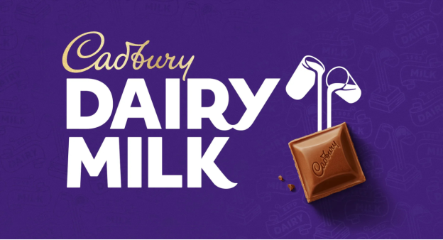 Your Guide to Color Psychology in Marketing: Explained with Examples 5 DairyMilk - Purple Color Logo