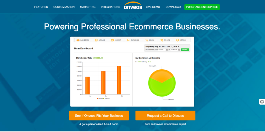 Onveos Website’s Features Onveos Website’s Features